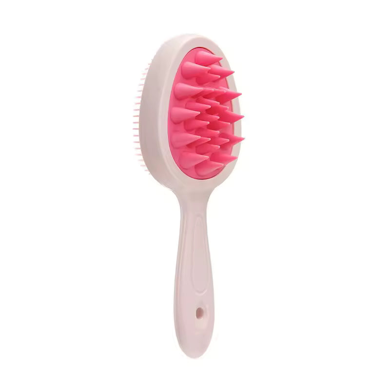 Scalp Massager Brush and Scrubber with Handle