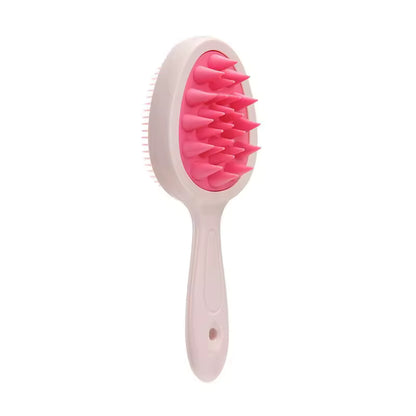 Scalp Massager Brush and Scrubber with Handle