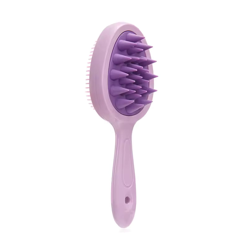 Scalp Massager Brush and Scrubber with Handle